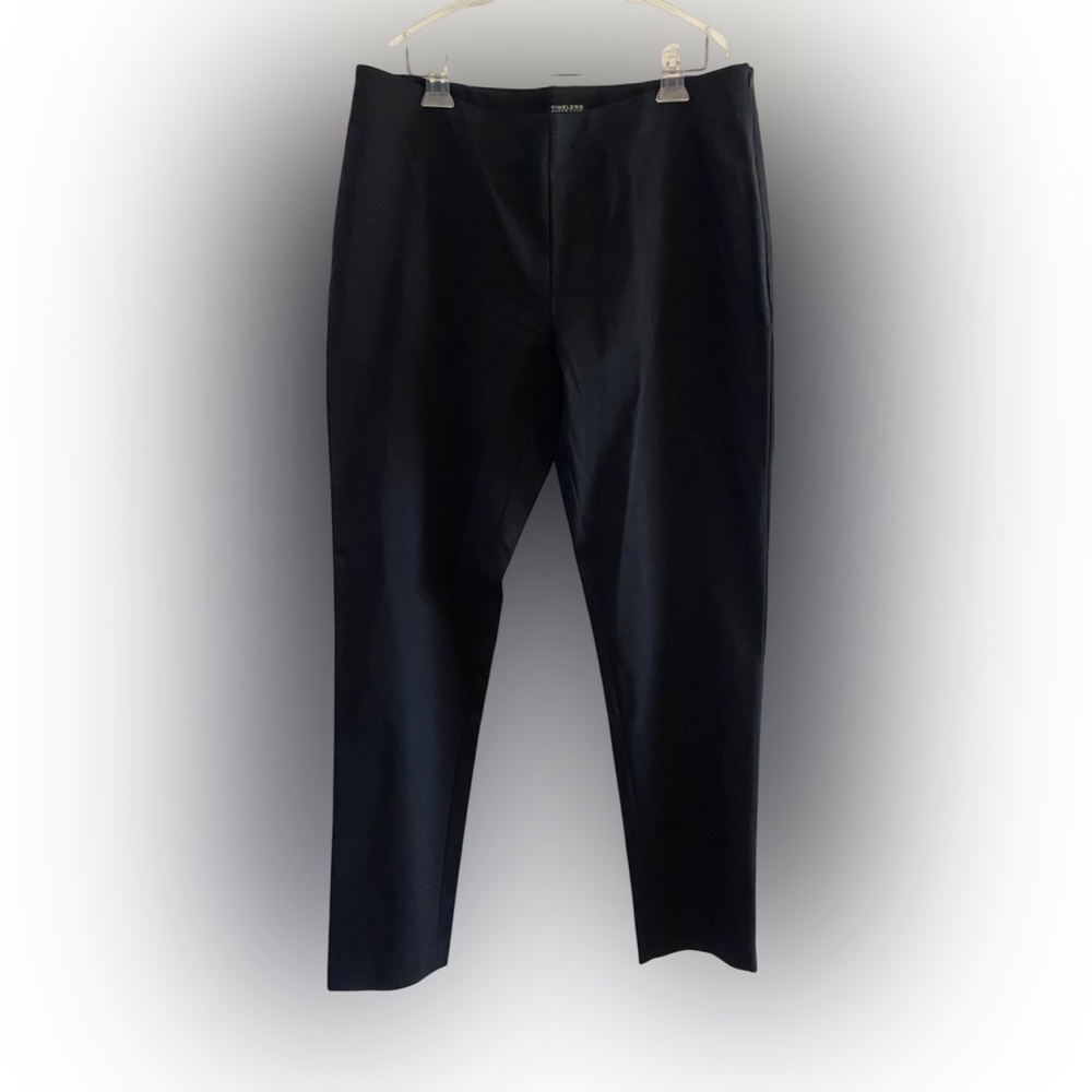 Naeem Khan Timeless Elegant Dress Pants Black Size 16